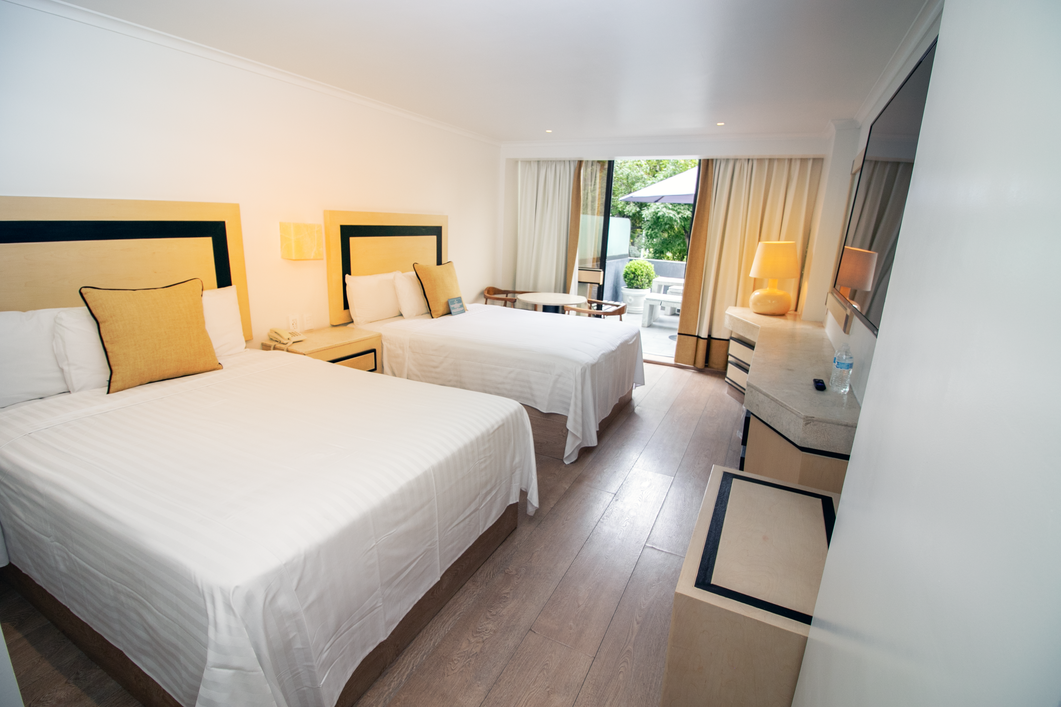 Cuarto doble con terraza