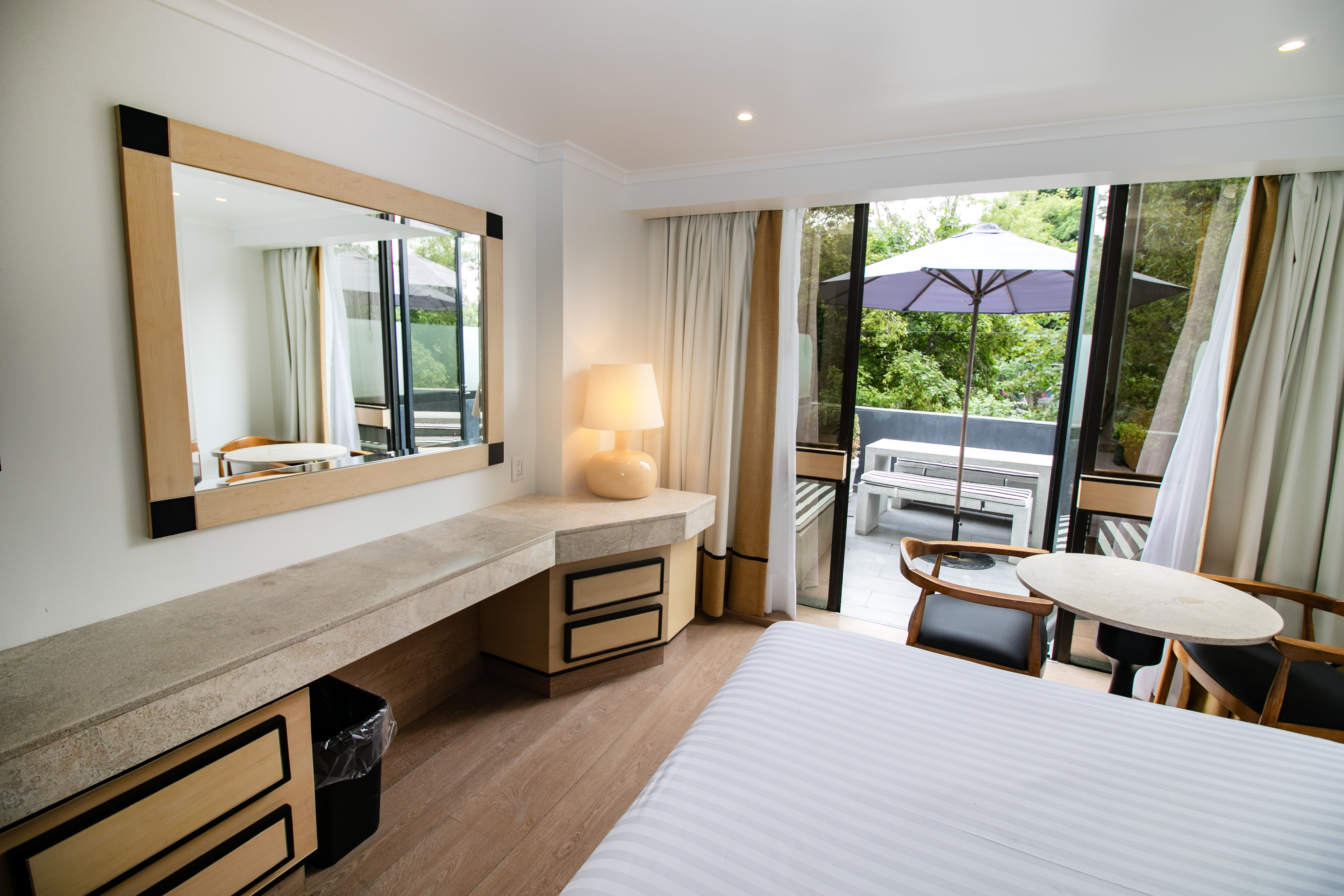 Cuarto doble con terraza